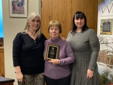 2022 Volunteer and Support Award  Recipient