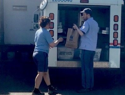 Postal Workers Pick Up When They Deliver 