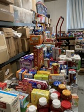 Windsor Lions Food Drive Collection!