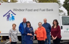 Windsor Lions Check Presentation